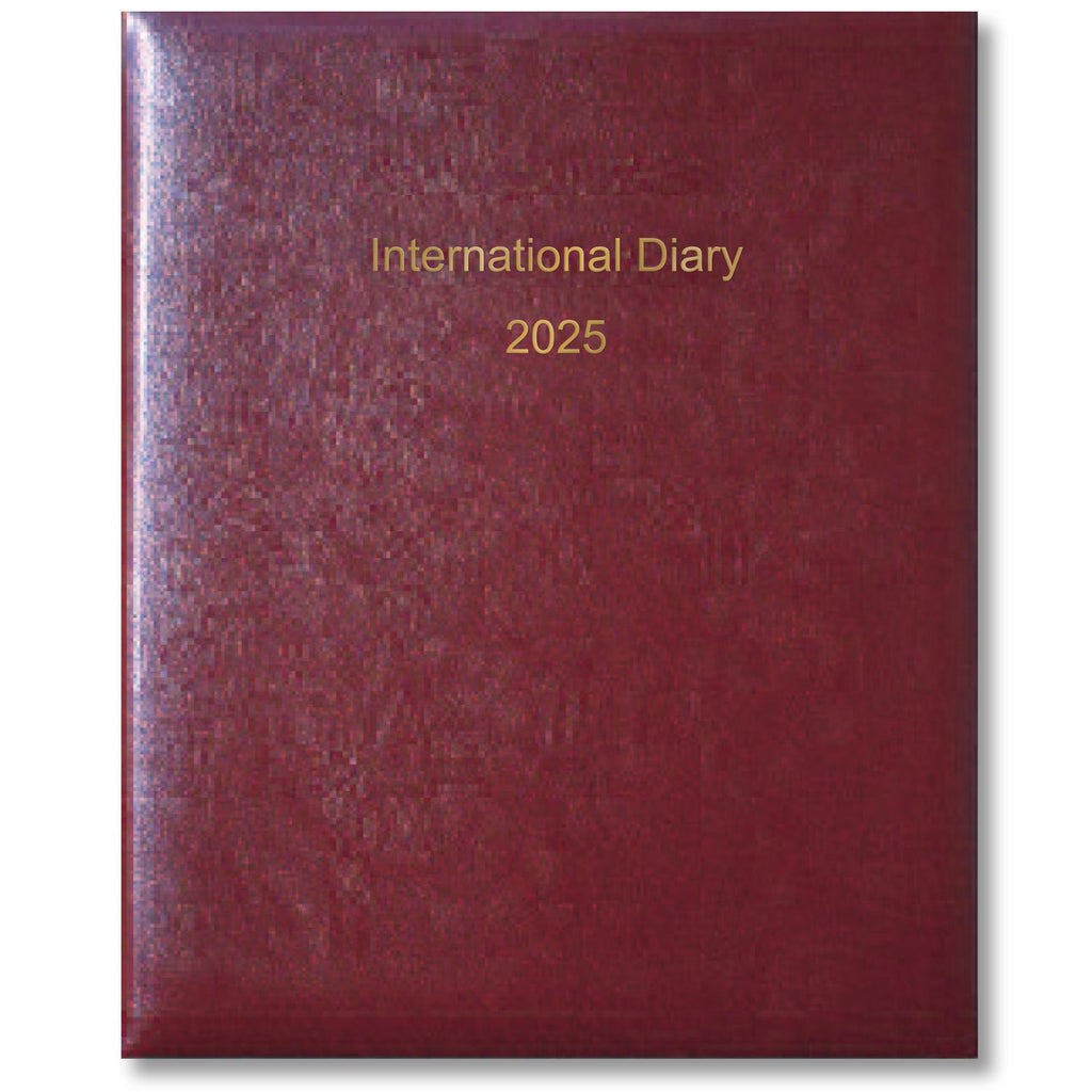 ID215  |  International Desk Planner Diary 2025 Pre Order