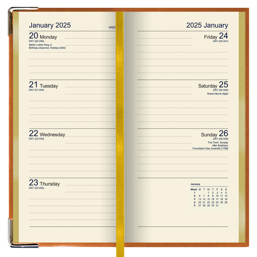 SL7UPQ  |  Slim Pocket Diary 2025