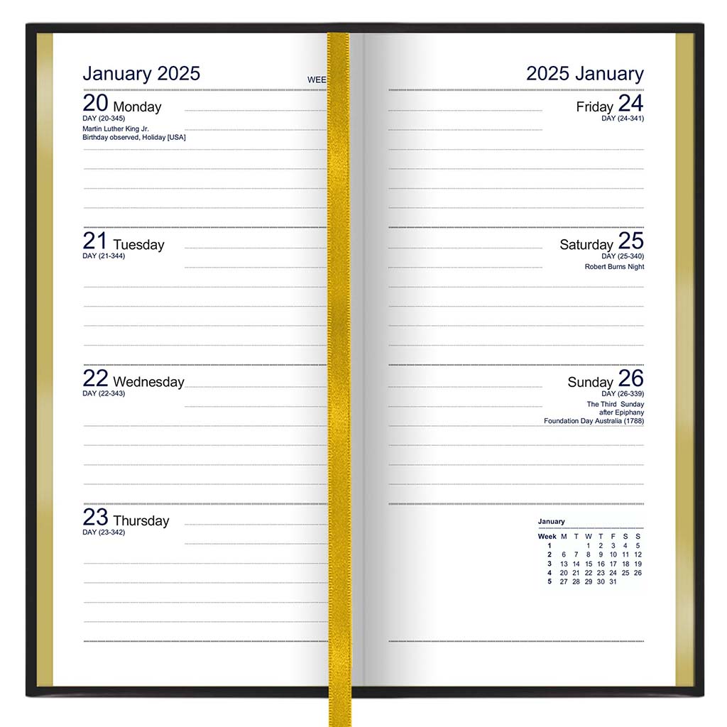 ID204 | International Pocket Planner Diary 2025 Pre Order